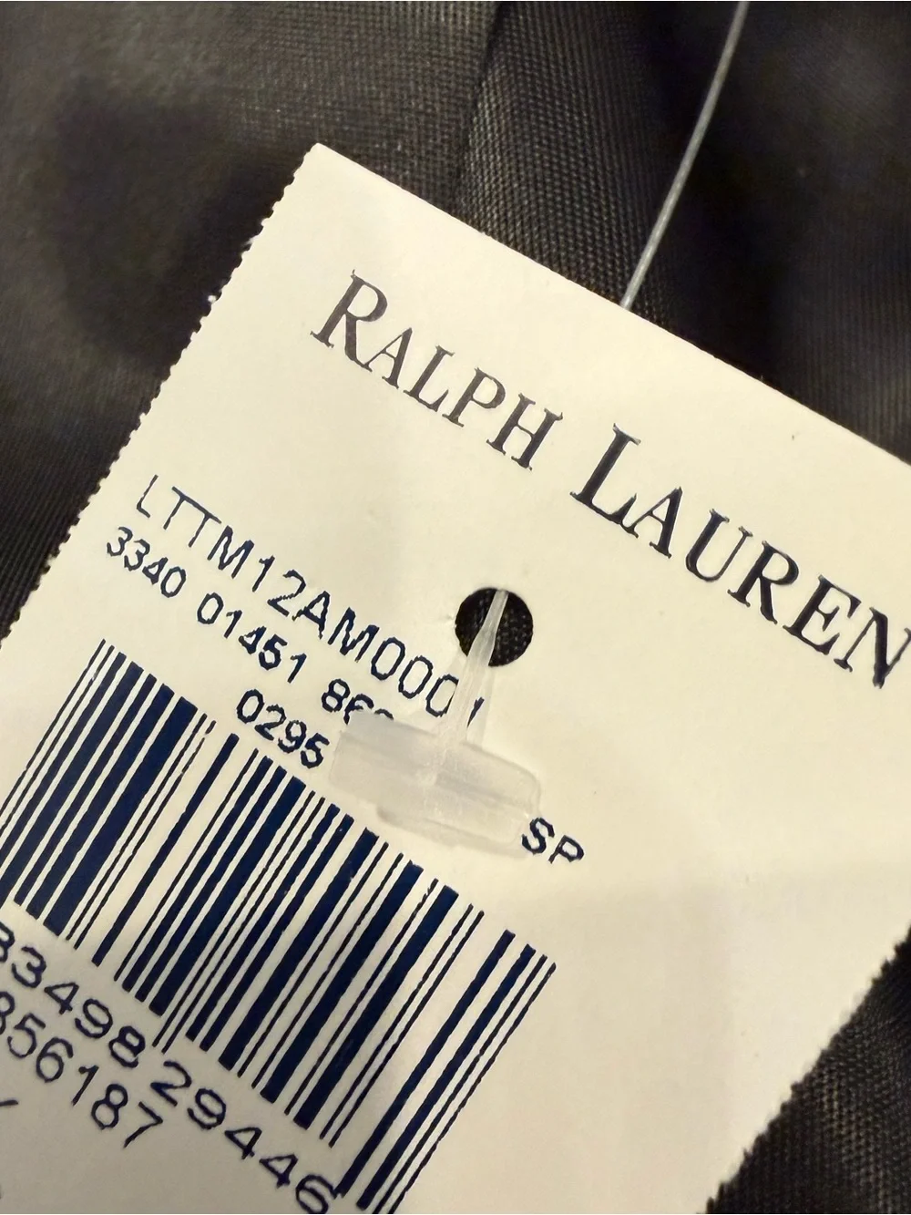Lauren Ralph Lauren Men’s Lattimore Black Blazer Ultra Flex Wool Blend 42R NWT